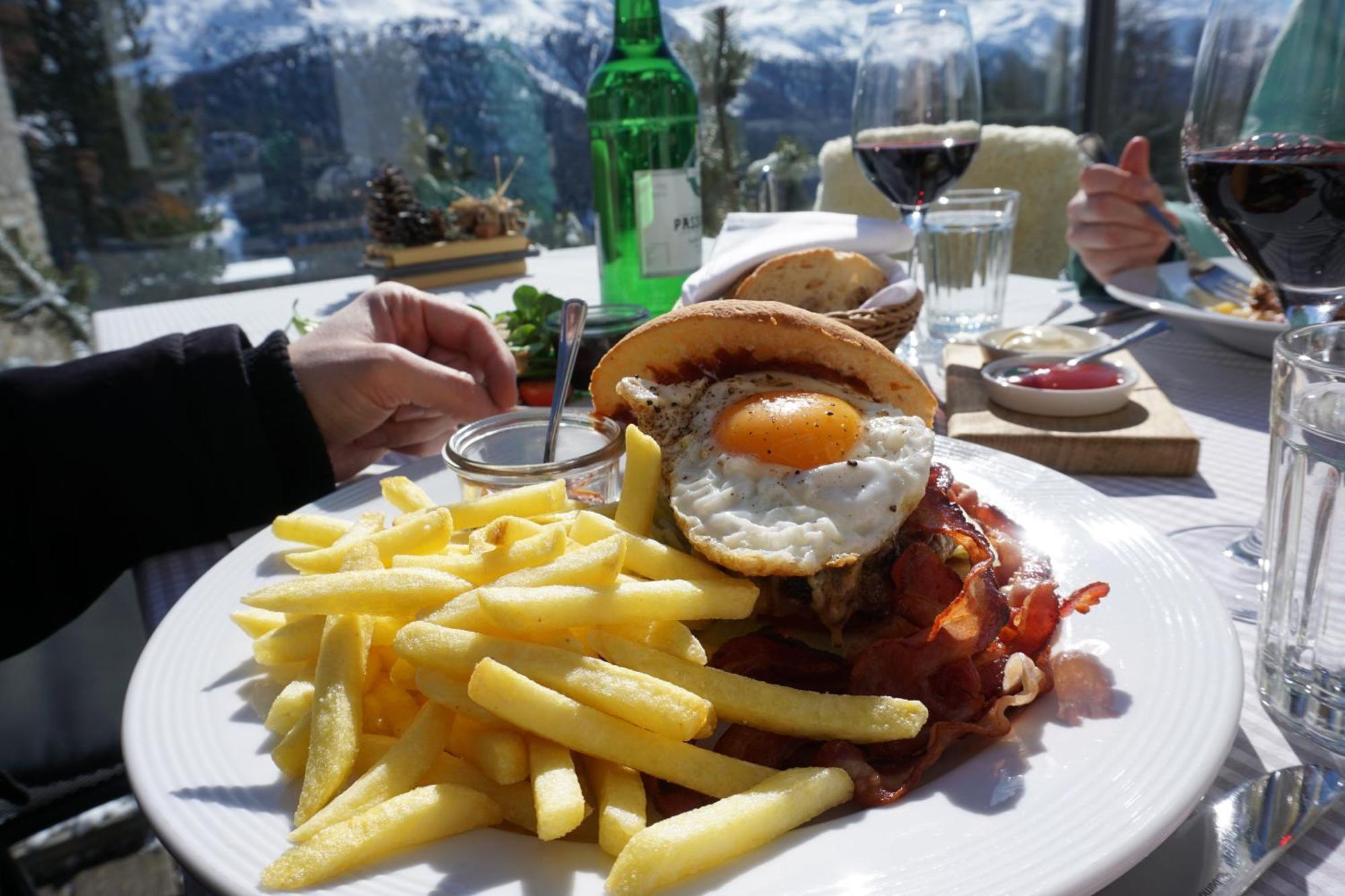 Berghotel Randolins St. Moritz Exterior foto