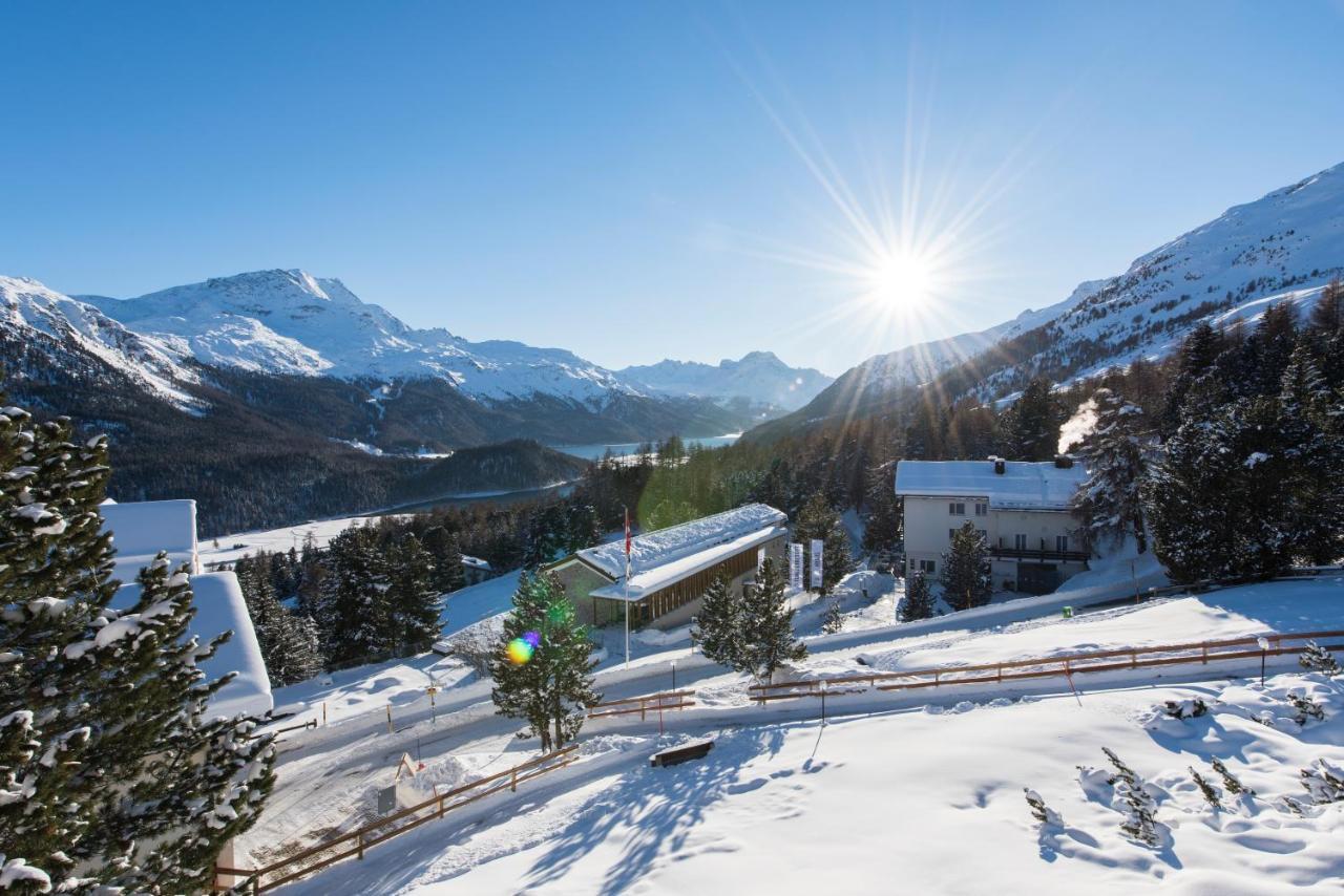 Berghotel Randolins St. Moritz Exterior foto