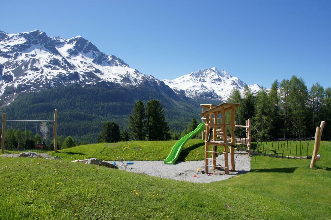 Berghotel Randolins St. Moritz Exterior foto